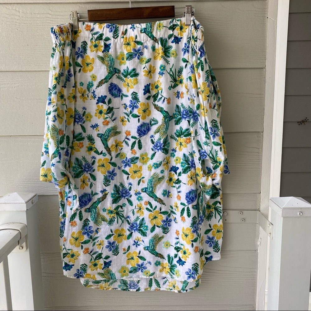 OLD NAVY Off The Shoulder Parrot Dress - Picture 7 of 12